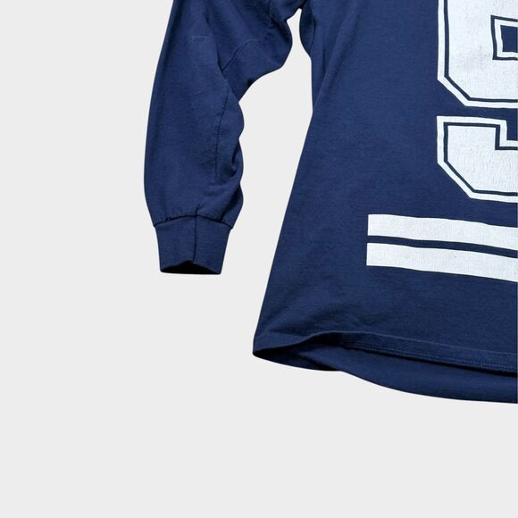 SZA SOS Tour Merch Long Sleeve Shirt Navy Blue XL Top Dawg TDE Hockey Jersey Tee - Picture 5 of 12